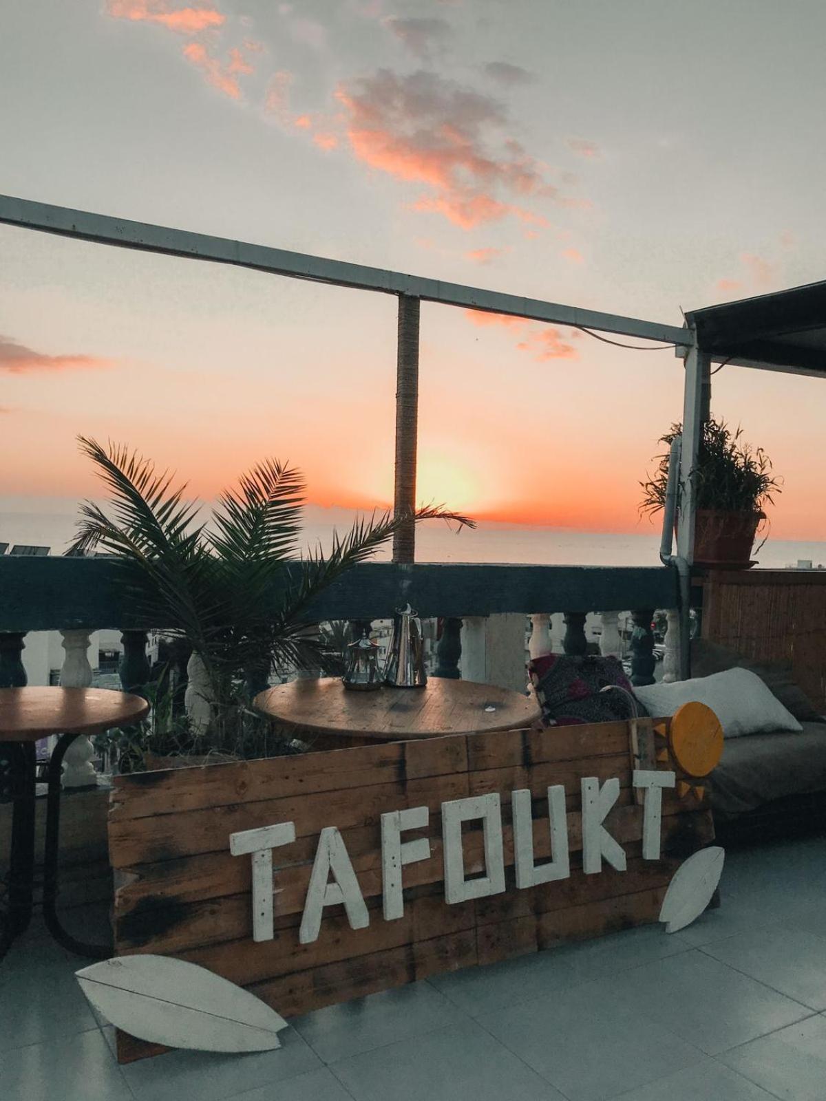 Tafoukt Surf Hostel Taghazout Bagian luar foto